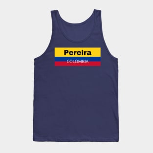 Pereira City in Colombian Flag Tank Top